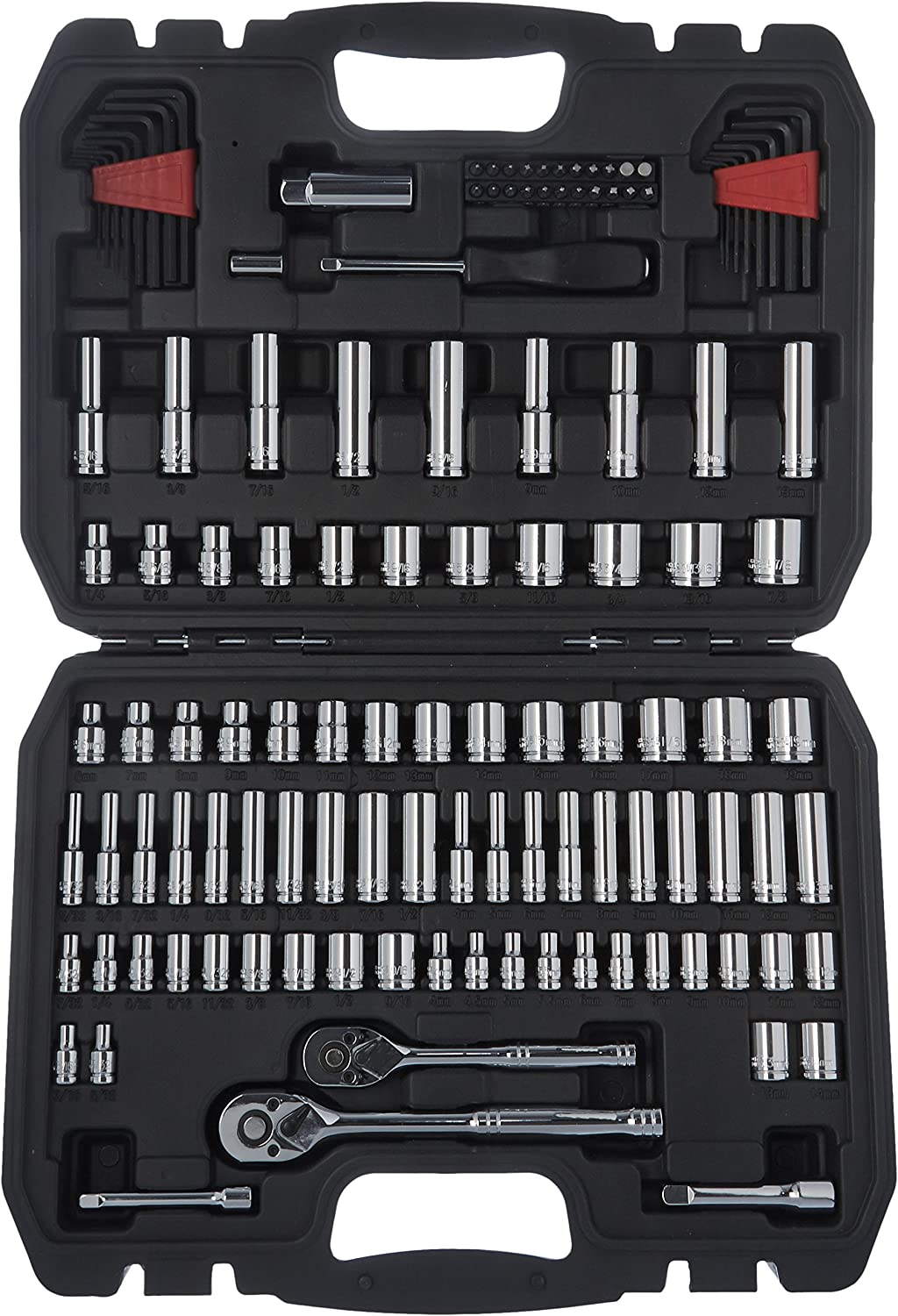 Basics Mechanic Tool Kit and Socket Set With Case - Set of 123