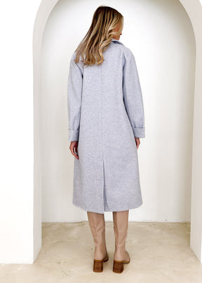 Alyvia Coat - Blue