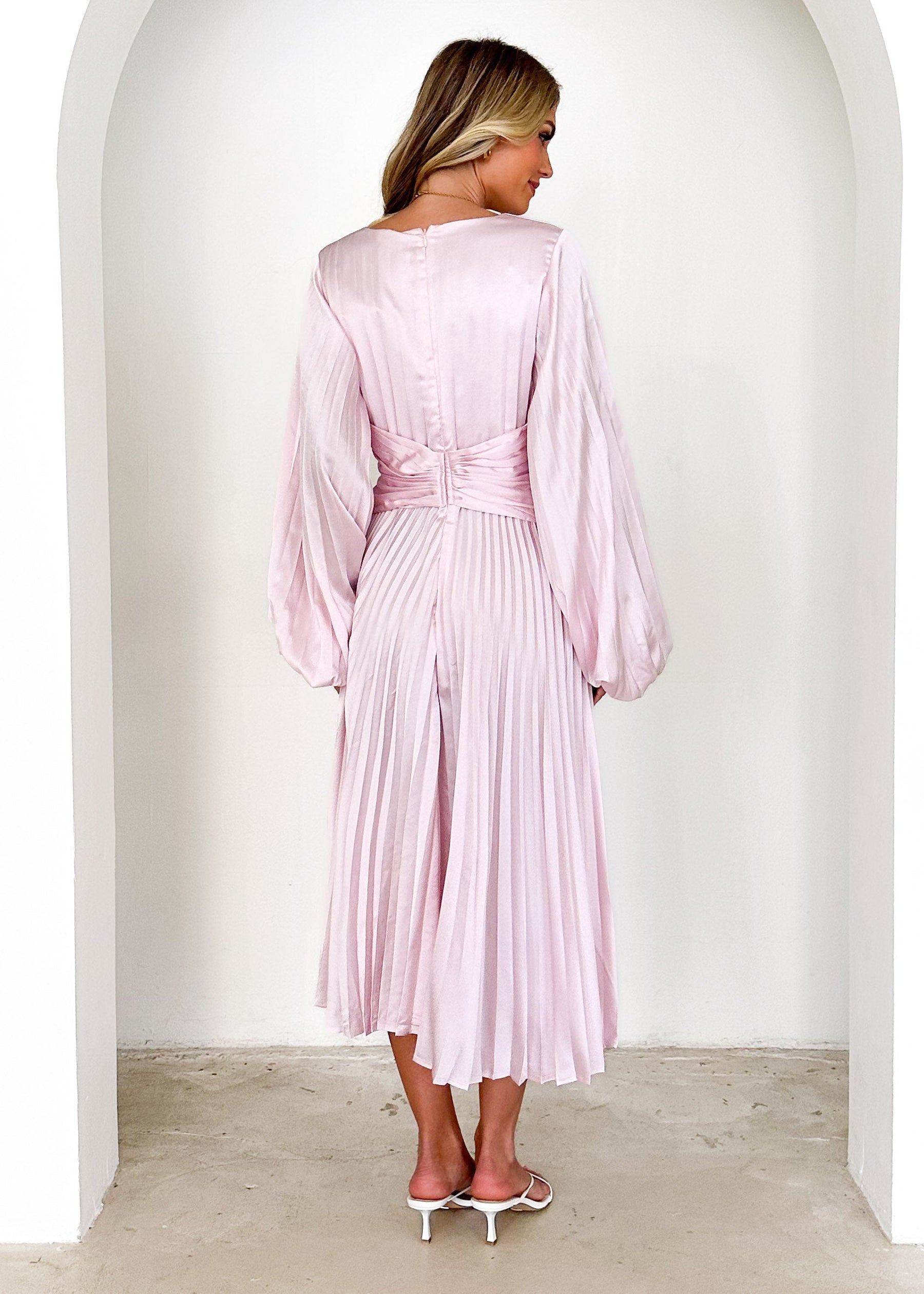 Narina Midi Dress - Blush