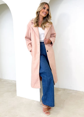 Alyvia Coat - Blush