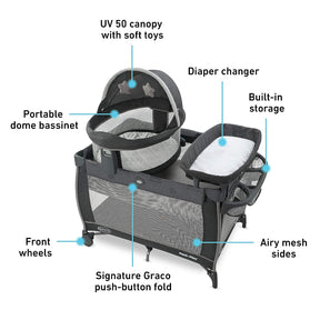 Features Portable and More, Redmond Pack ‘n-Play Dome LX-Playard