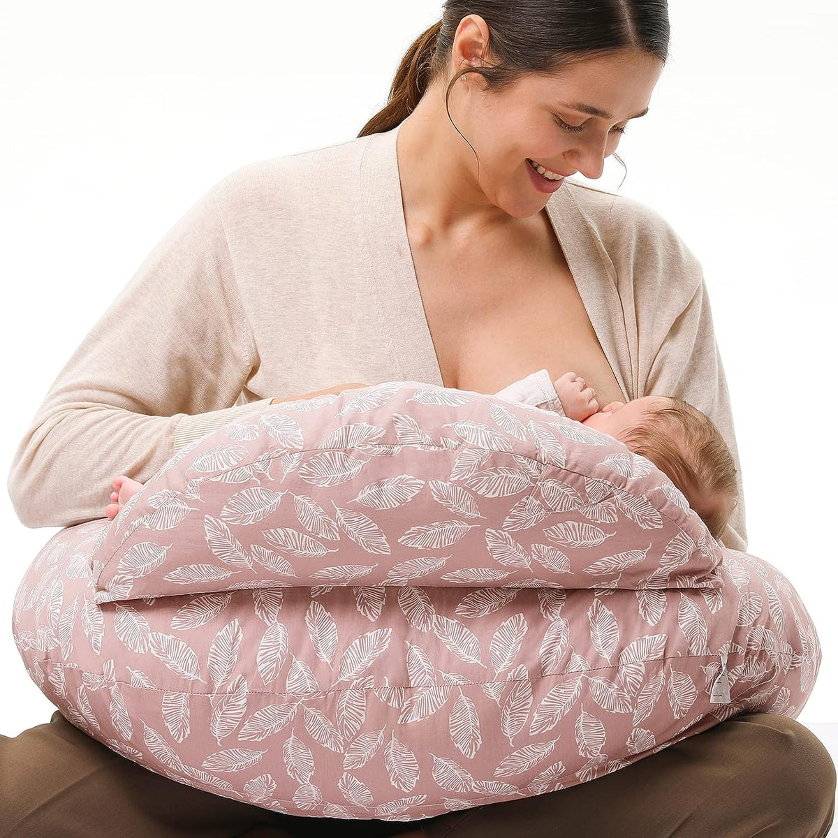 Nursing Pillow for Breastfeeding Original Plus Size Pillows for Mom and Baby