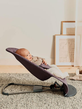 BabyBjörn Bouncer Bliss, Sand Gray, Cotton