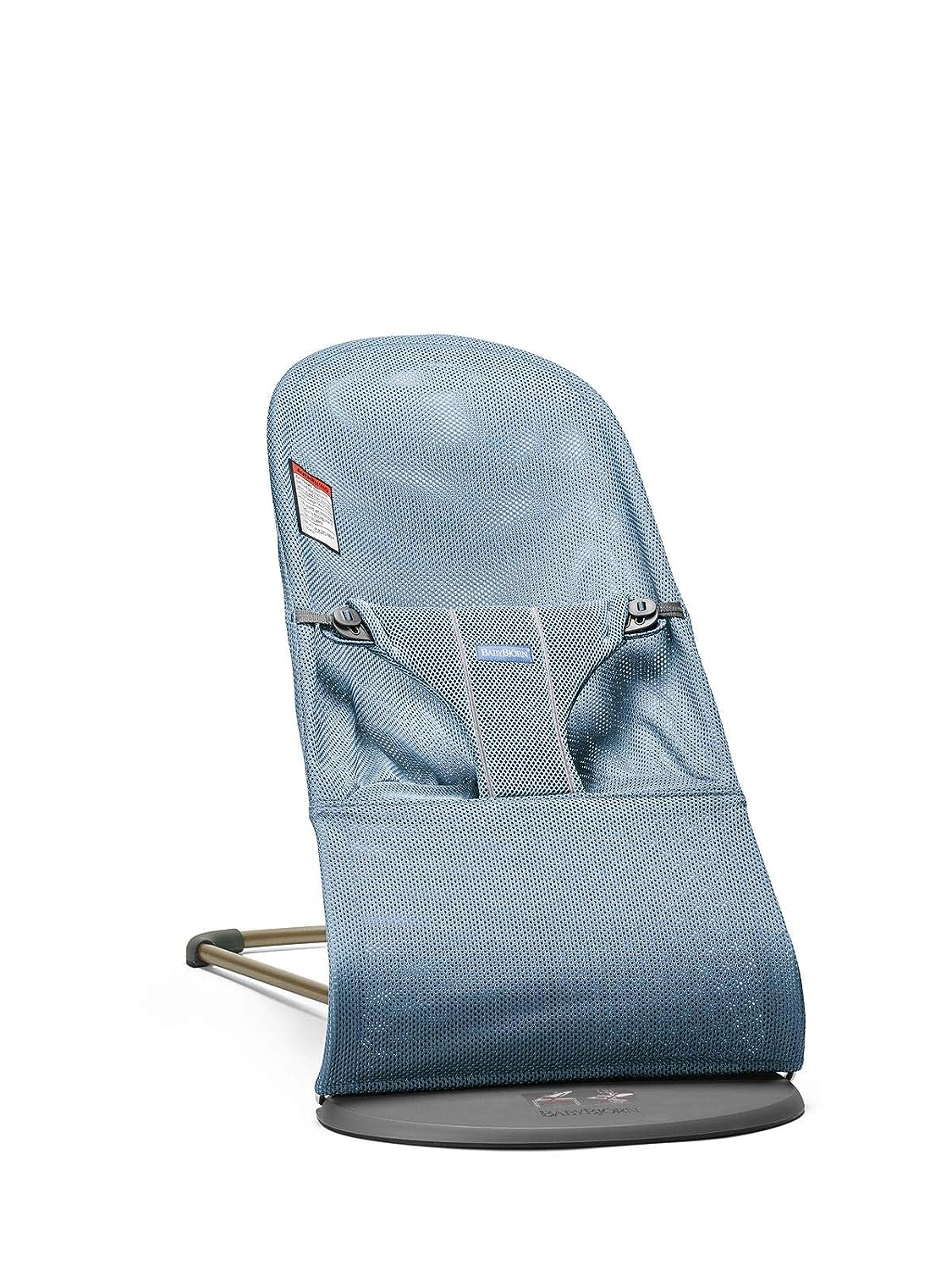 BabyBjörn Bouncer Bliss, Sand Gray, Cotton