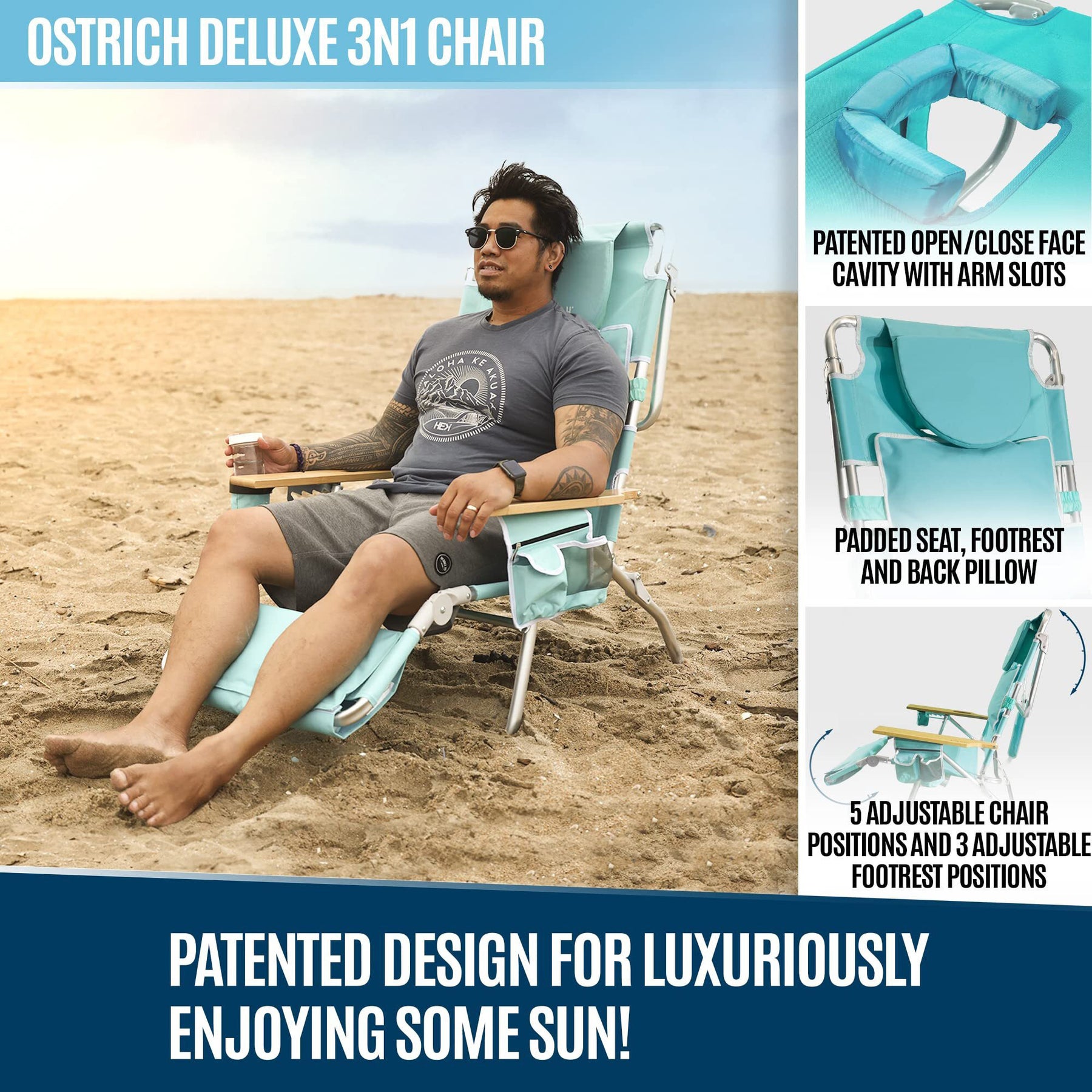 🔥Buy 1 Get 1 Free💝3-in-1 Lounge Chair.🔥🔥