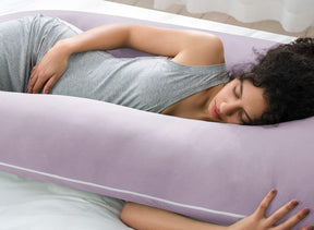 Cooling Maternity Pillow for Sleeping U Shaped Body Pillow for Pregnant Support