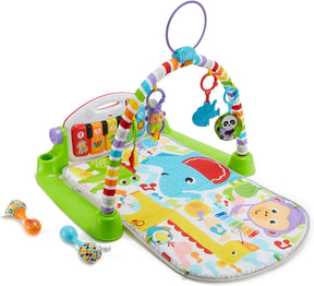 Fisher Price Baby Playmat Deluxe Kick & Play Piano Gym & Maracas with Smart Stages Learning Content