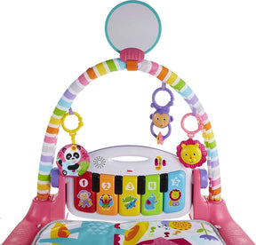 Fisher Price Baby Playmat Deluxe Kick & Play Piano Gym & Maracas with Smart Stages Learning Content