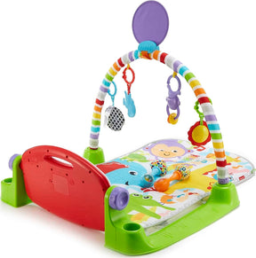 Fisher Price Baby Playmat Deluxe Kick & Play Piano Gym & Maracas with Smart Stages Learning Content