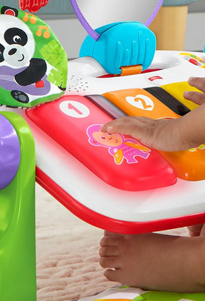 Fisher Price Baby Playmat Deluxe Kick & Play Piano Gym & Maracas with Smart Stages Learning Content