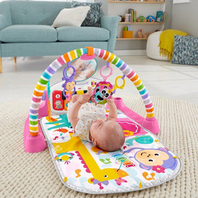 Fisher Price Baby Playmat Deluxe Kick & Play Piano Gym & Maracas with Smart Stages Learning Content