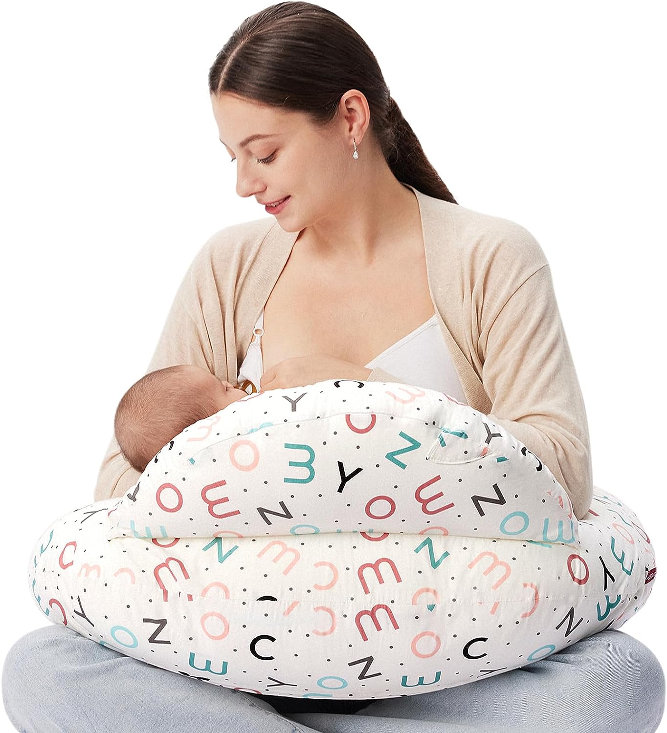 Nursing Pillow for Breastfeeding Original Plus Size Pillows for Mom and Baby